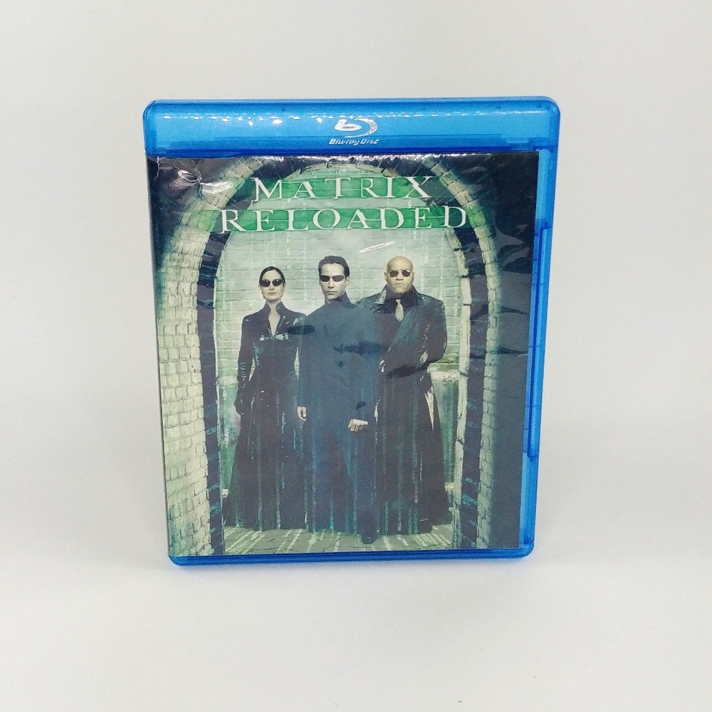Matrix Reloaded Blu-Ray Keanu Reeves
